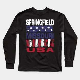 Springfield Missouri USA T-Shirt Long Sleeve T-Shirt